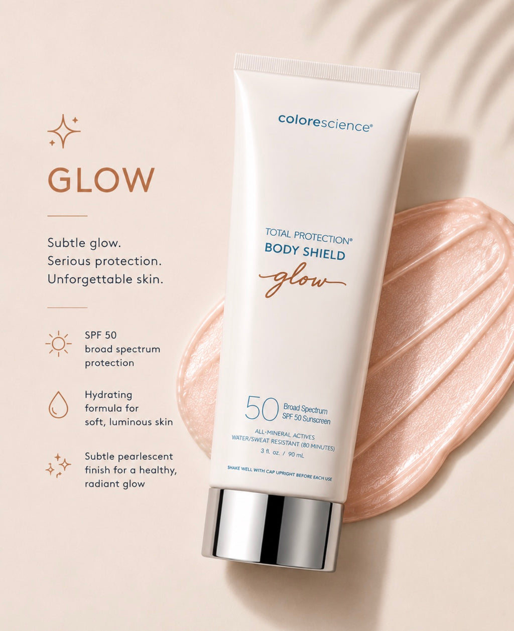 Colorescience Body Shield Glow SPF 50 (PRE-ORDER)